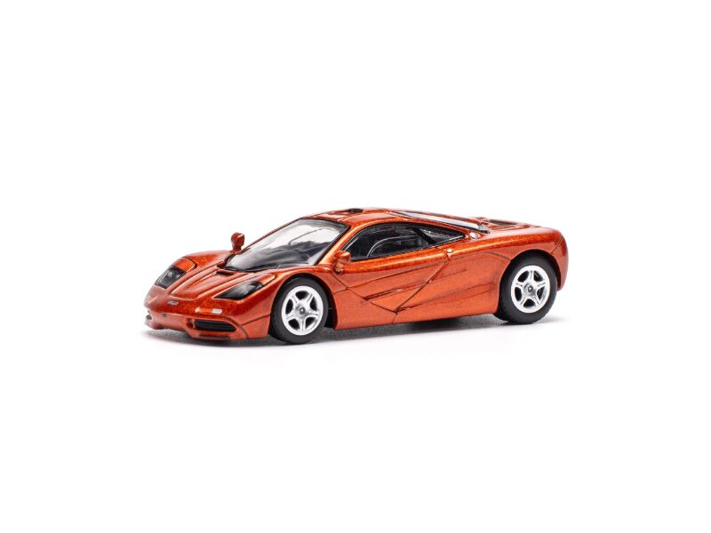 Macheta auto Mclaren F1 Orange 1:64 Pop Race