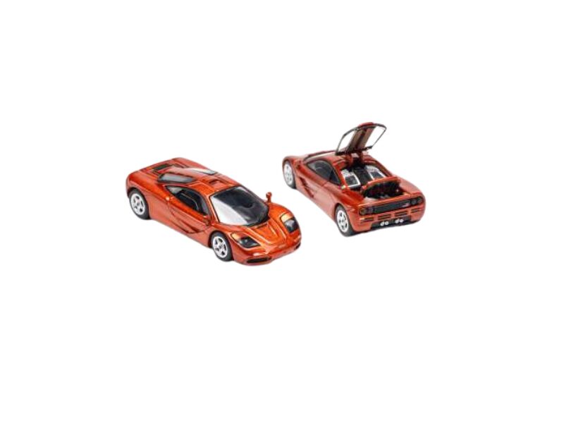 Macheta auto Mclaren F1 Orange 1:64 Pop Race - imagine 2