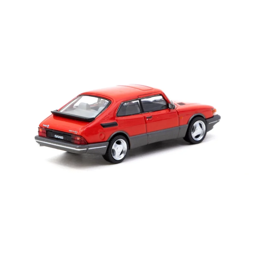Macheta auto Saab 900 Turbo Rosu 1:64 Tarmac Works - imagine 2