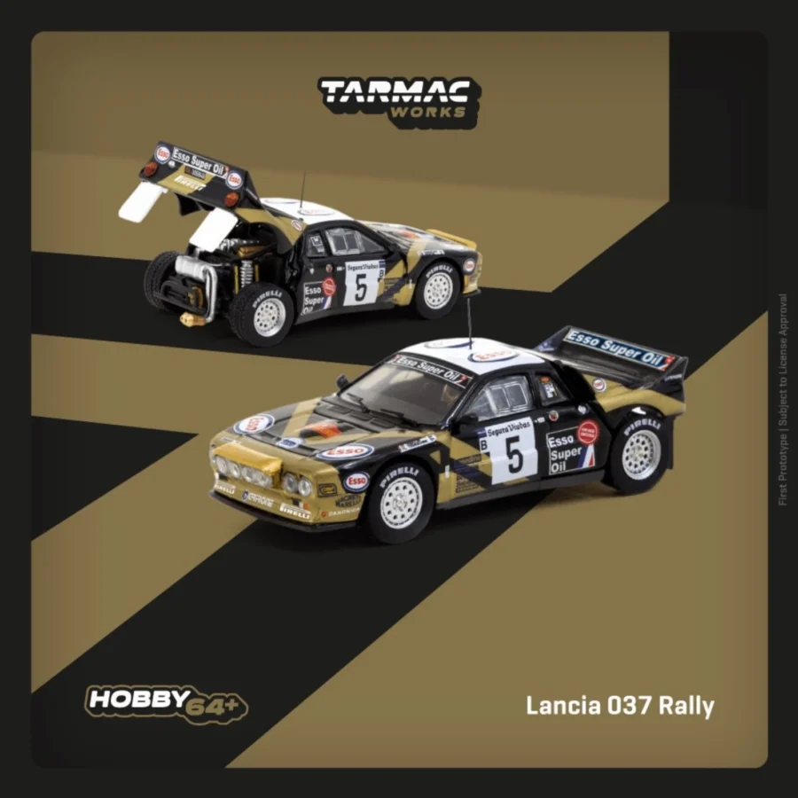 Macheta auto Lancia 037 rally #5 1:64 Tarmac Works - imagine 3
