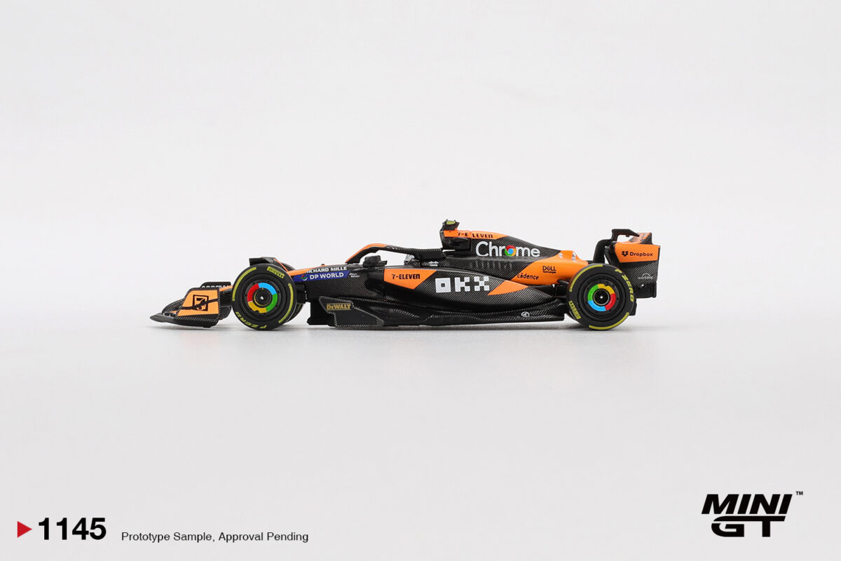 Precomanda macheta auto Mclaren Mcl38 #4 Lando Norris Hungarian F1 Gp Winner  2024 1:64 Mini GT (MGT01145-L) - imagine 2