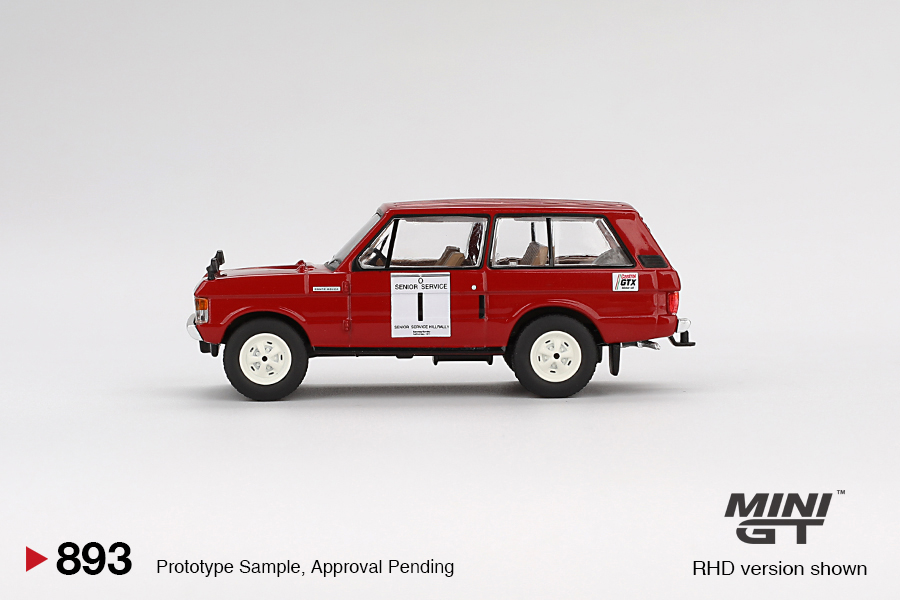 Macheta auto Land Rover Range Rover #1 Winner International Hill Rally 1971 1:64 Mini GT MGT00893-R - imagine 3