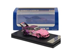 Macheta auto Porsche Rwb 993 Majin Buu Pink 1:64 Street Weapon
