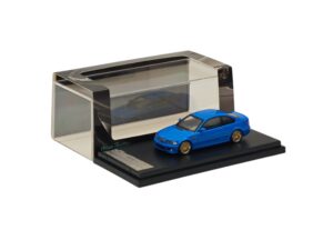 Macheta auto Bmw E46 Blue With Bbs Rims 1:64 Stance Hunter