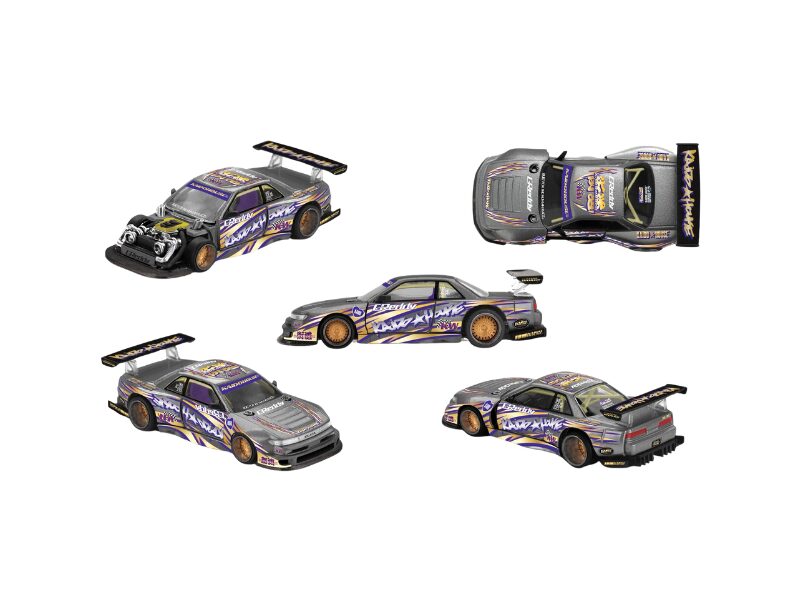 Macheta auto Nissan Silvia S13-R KAIDO DRIFT V1 1:64 Mini GT KHMG235
