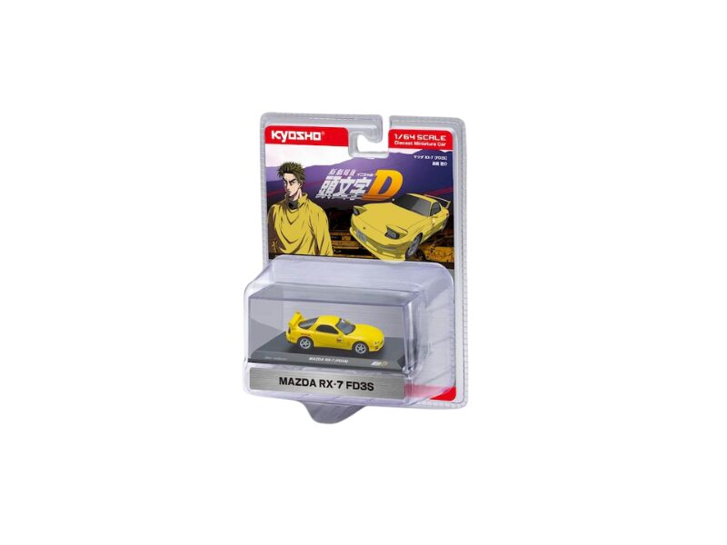 Macheta auto Mazda Rx7 (Fd3s) Initial D 1995 1:64 Kyosho 07057A2B
