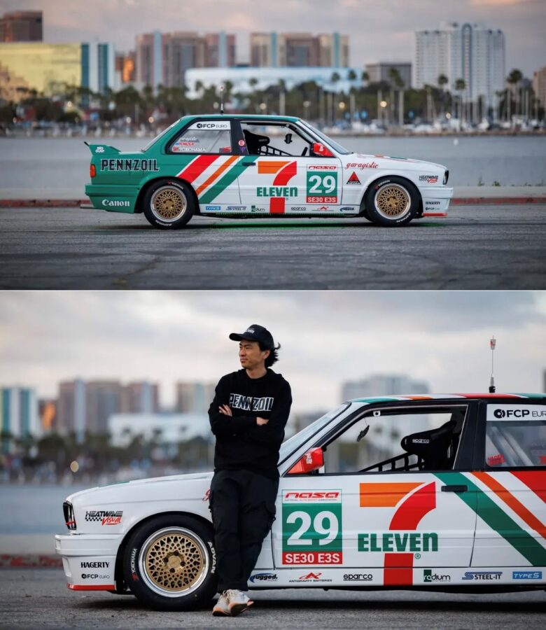 Macheta auto BMW M3 KAIDO WORKS LARRY CHEN V1 USA Exclusive 1:64 Mini GT KHMG217 - imagine 2