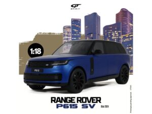 Precomanda macheta auto Range Rover P615 Sv Blue 2024 1:18 GT Spirit (GT540)