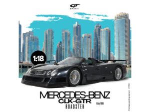 Precomanda macheta auto Mercedes-Benz Clk Gtr Roadster Grey 1999 1:18 GT Spirit (GT960)