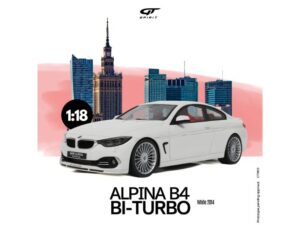 Precomanda macheta auto BMW Alpina B4 Bi-Turbo White 2014 1:18 GT Spirit (GT963)