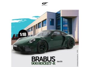 Precomanda macheta auto Porsche Brabus 900 Rocket-R Green 2024 1:18 GT Spirit (GT959)