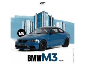 Precomanda macheta auto Bmw M3 E92 Blue 2007 1:18 GT Spirit (GT941)
