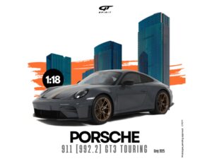 Precomanda macheta auto Porsche 911 [992.2] Gt3 Touring Grey 2025 1:18 GT Spirit (GT577)