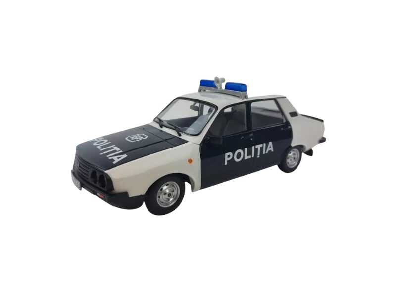 Macheta auto Dacia 1310 TLX Politia, Ed. Limitata 504 Buc 1991, 1:18 Triple9-Hyro