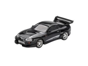 Macheta auto TOYOTA SUPRA MK4 (A80) VEILSIDE COMBAT V-II BLACK 2011 1:64 Mini GT (MGT01107-L)