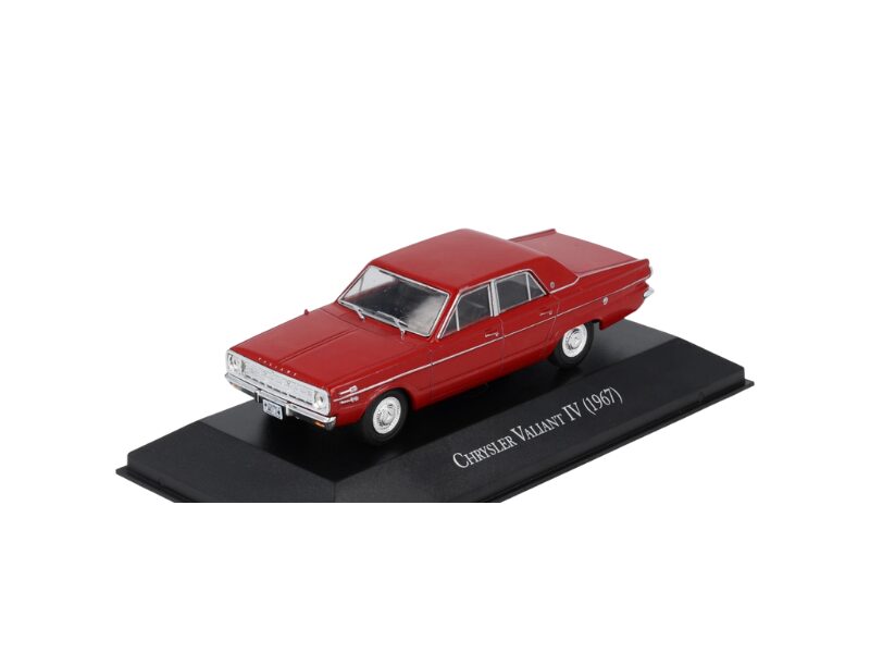 Macheta auto Chrysler valiant iv 1967 Rosu 1:43 Altaya