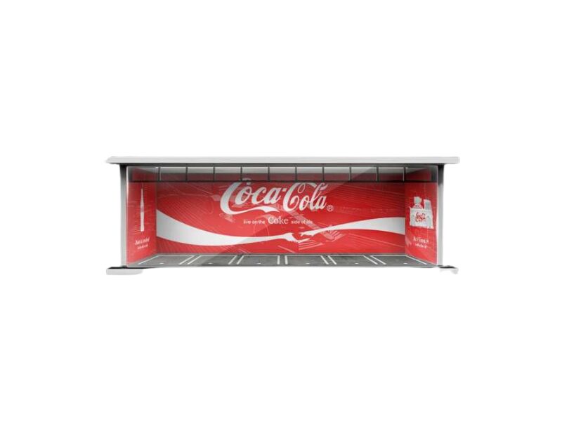 Diorama Parcare Garaj cu Lumini Coca-Cola A 1:64 Moreart MO914035