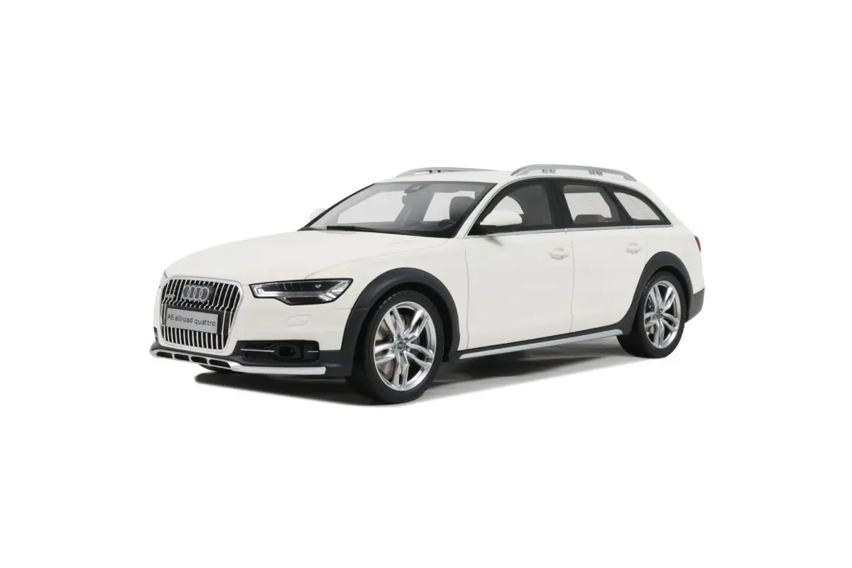 Precomanda macheta auto AUDI C7 ALL ROAD IBIS WHITE 2015 1:18 Otto