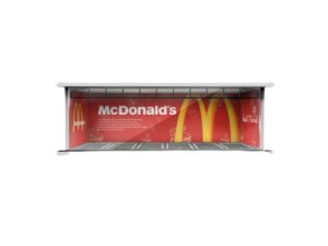 Diorama Parcare Garaj cu Lumini Mcdonalds 1:64 Moreart MO914041