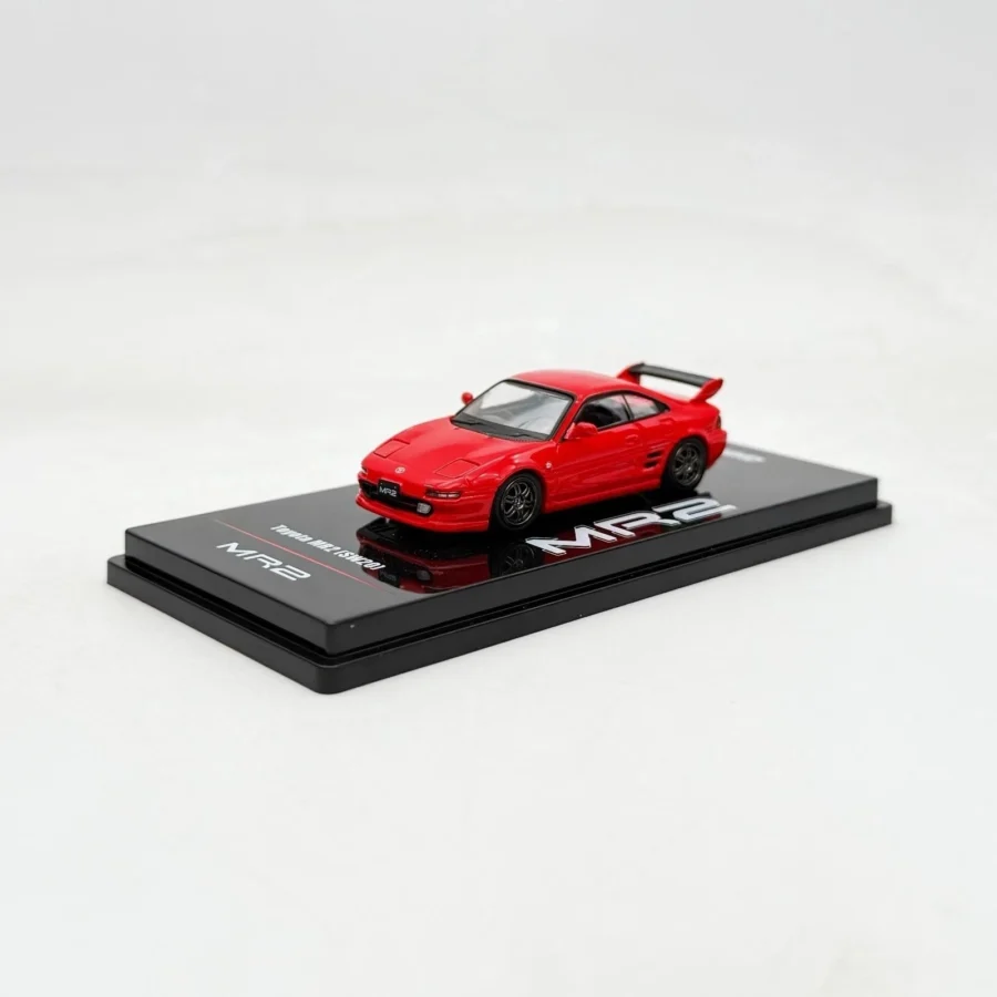 Macheta auto Toyota Mr2 (sw20) Rosu 1:64 Inno64 - imagine 2