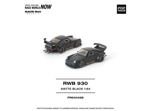 Precomanda Macheta auto RWB 930 STELLA ARTOIS 1:64 Pop Race - Minicars