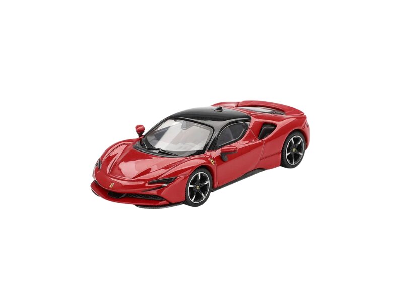 Macheta auto Ferrari Sf90 Rosso Corsa 2024 1:64 BBR (BBRFER64030)