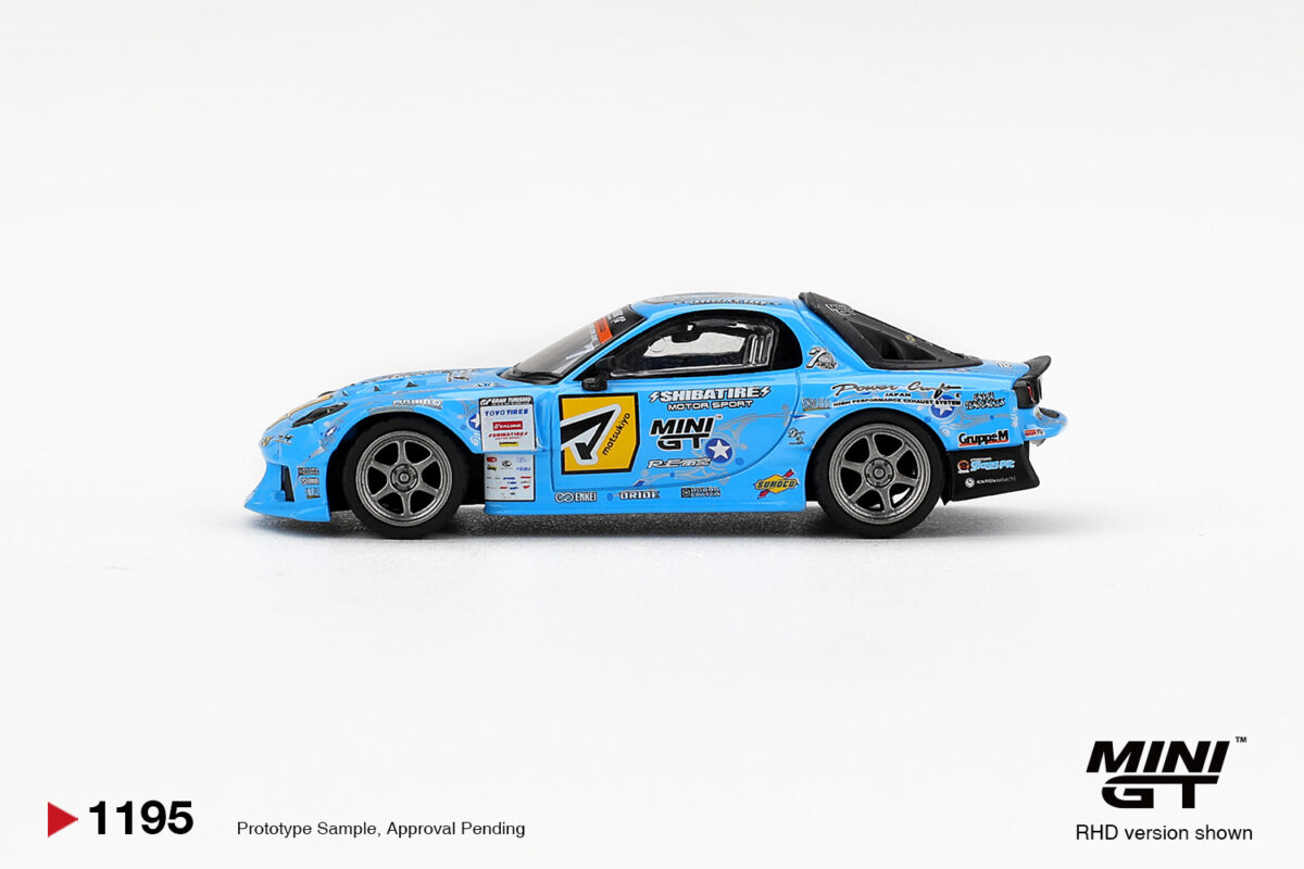Macheta auto Mazda Rx7 (Fd3s) Re-Amemiya D1gp 2025 1:64 Mini GT (MGT01195-R) - imagine 3
