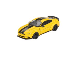 Macheta auto Ford Mustang Lb-Works Triple Yellow 2015 1:64 Mini GT (MGT01077-L)