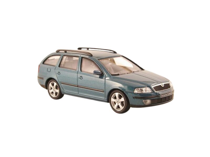 Macheta auto Skoda Octavia Combi Verde Deschis 2004 1:43 Abrex