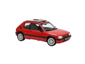 Macheta auto Peugeot 205 GTi 1.9 PTS 1991 Vallelunga Red 1:18 Norev