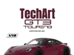 Precomanda macheta auto Porsche Techart GT3 Touring Rubystone Red