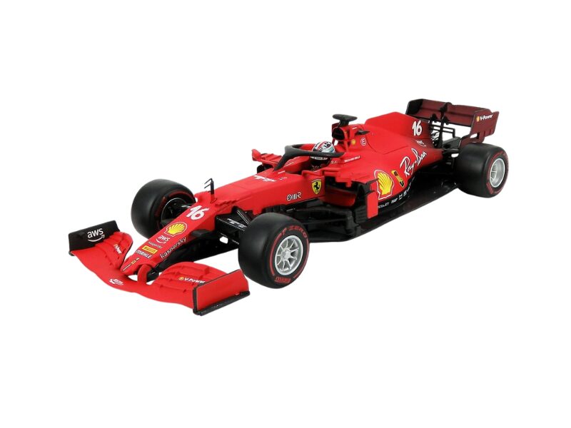 Macheta auto FERRARI F1 SF21 #16 SEASON 2021 CHARLES LECLERC 1:18 Bburago