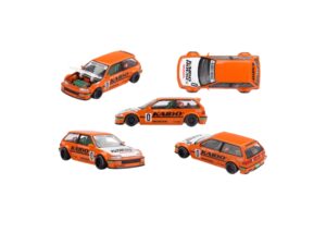 Precomanda macheta auto Honda Civic (EF) Kaido Sports V 1:64 Mini GT (KHMG265)
