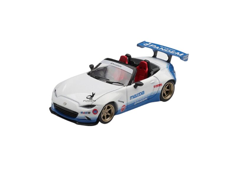 Precomanda macheta auto Mazda Mx-5 (Nd) Miata Pandem Imsa 2025 1:64 Mini GT (MGT01222-L)