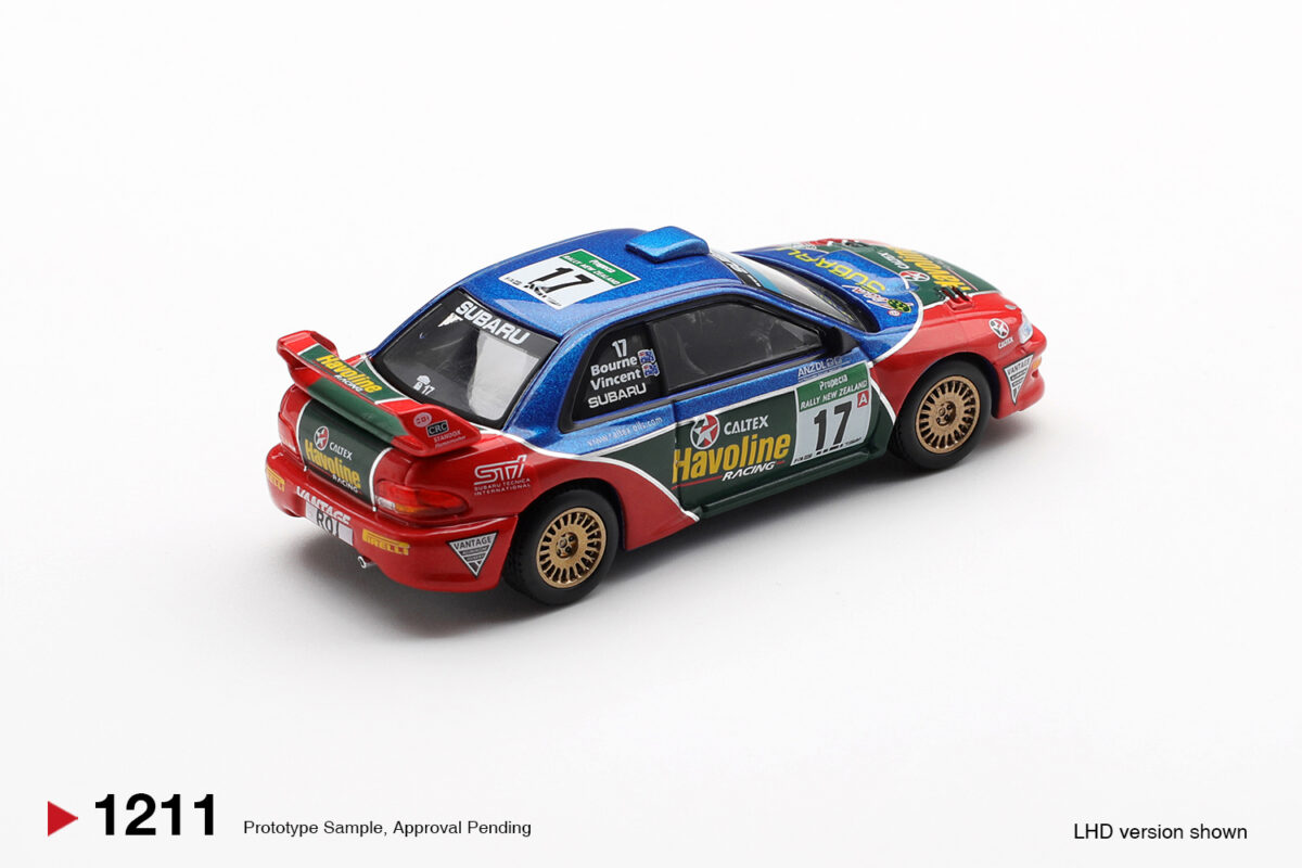 Precomanda macheta auto Subaru Impreza Wrc98 #17 Rally New Zealand 2000 1:64 Mini GT (MGT01211-L) - imagine 2