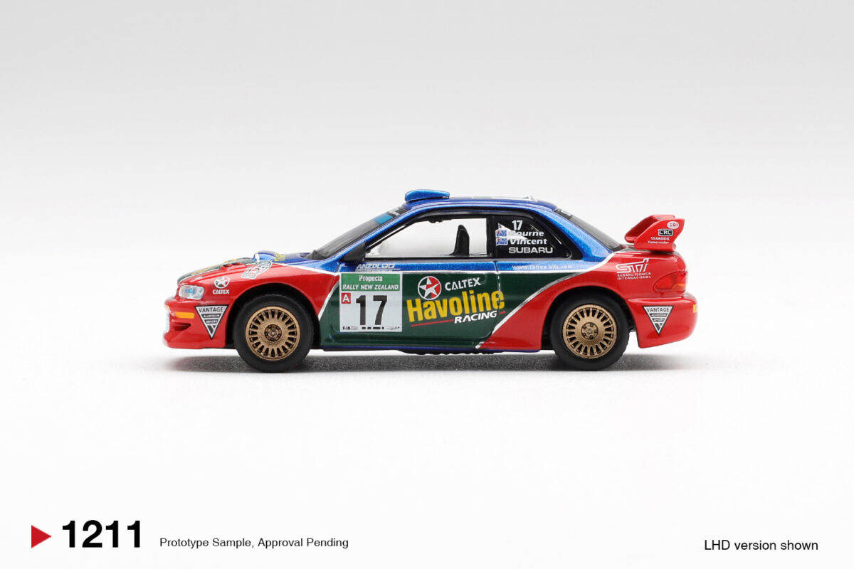 Precomanda macheta auto Subaru Impreza Wrc98 #17 Rally New Zealand 2000 1:64 Mini GT (MGT01211-L) - imagine 3