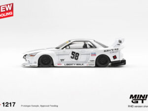 Macheta auto Nissan Gtr (R32) Lb-Kaido Works Tas 2025 1:64 Mini GT (MGT01217-R)