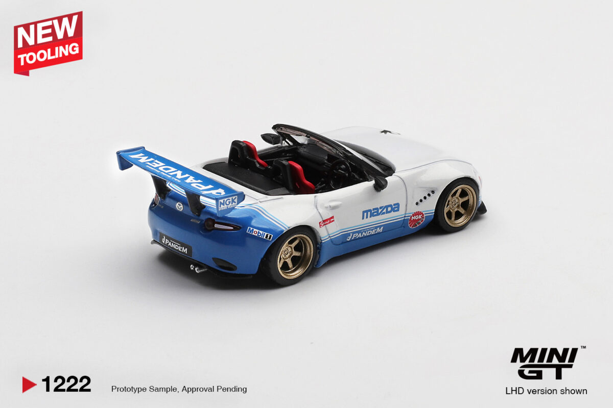 Precomanda macheta auto Mazda Mx-5 (Nd) Miata Pandem Imsa 2025 1:64 Mini GT (MGT01222-L) - imagine 2