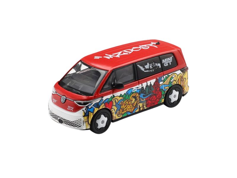 Macheta auto Volkswagen Id.Buzz Mizu Design 2025 1:64 Mini GT (MGT01209-L)