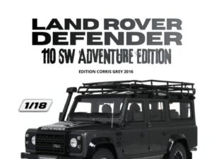 Precomanda macheta auto Land Rover Defender 110 SW Adventure Edition Corris Grey 2016 1:18 GT Spirit (GT968)