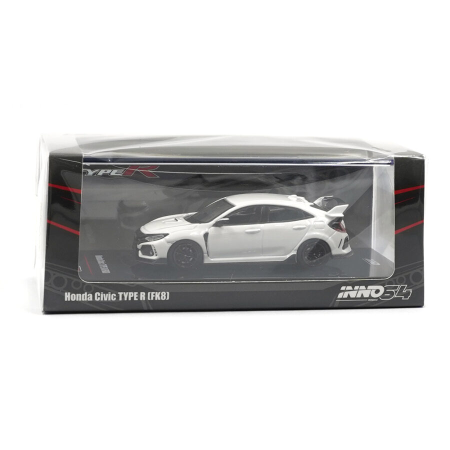 Macheta auto Honda Civic Type-R (Fk8) Alb 1:64 Inno64 - imagine 3