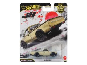 Macheta auto Datsun 620 Crem Japan Historic #5 1:64 Hot Wheels