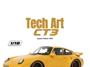 Precomanda macheta auto Porsche Techart Ct3 Speed Yellow 1995 1:18 GT Spirit (GT591)