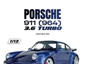 Precomanda macheta auto Porsche 911 (964) 3.6 Turbo Cobalt Blue 1993 1:12 GT Spirit (GT1028)