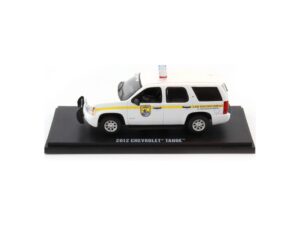 Macheta auto Chevrolet tahoe U.S. Ffish & Wildlife 2012 Alb 1:43 Greenlight