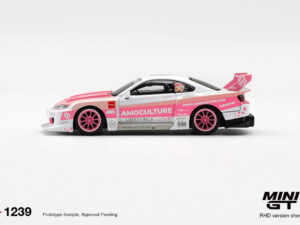 Precomanda macheta auto Nissan Silvia (S15) Lb-Super Silhouette Amoculture 2026 1:64 Mini GT (MGT01239-R)