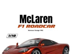 Precomanda macheta auto Mclaren F1 Roadcar Mansour Orange 1992 1:18 GT Spirit (GT977)