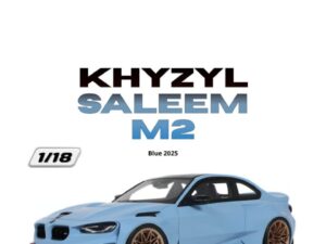 Precomanda macheta auto Bmw Khyzyl Saleem M2 Blue 2025 1:18 GT Spirit (GT590)