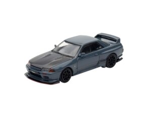 Macheta auto Nissan Top Secret R32 Gt-R Stealth Grey 1:64 Inno64