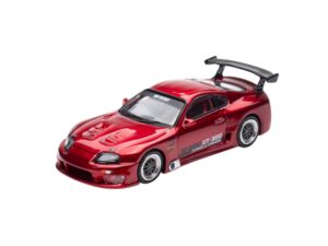 Macheta auto Toyota Supra (A80) Top Secret Rosu 1:64 Inno64